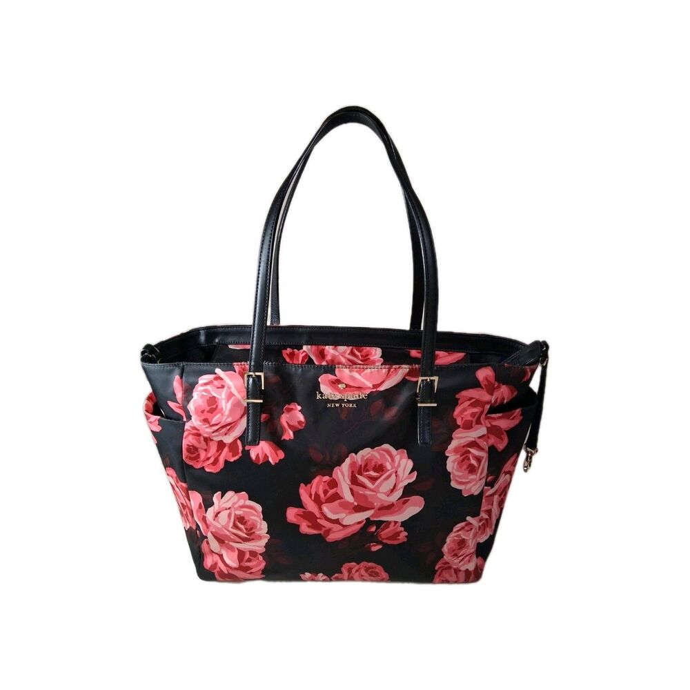 Kate Spade New York Watson Lane Betheny Baby Bag Roses Tote Pre-owned
